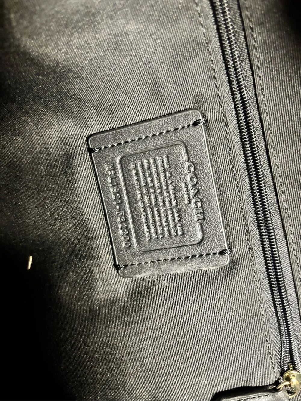 Coach Medium Charlie Backpack in Signature Canvas Khaki Black AUTHENTIC
